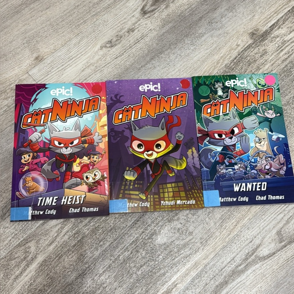 Cat Ninja Comic Book Set